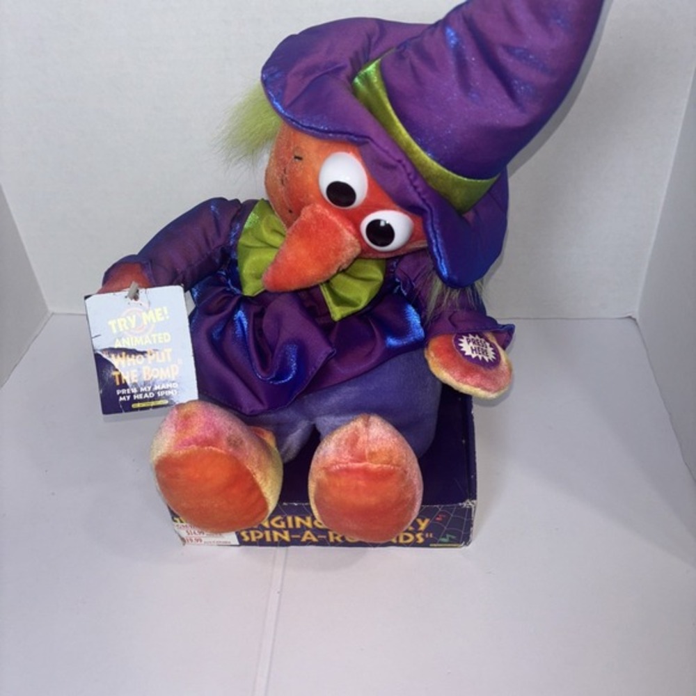 DanDee Singing Spooky Spin-A-Rounds Animated‎ Halloween Witch RARE NIB